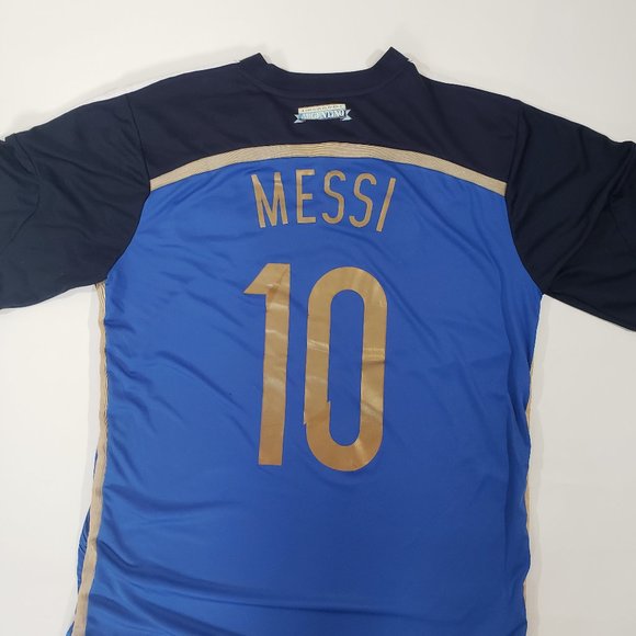 Adidas Messi Argentina XL World Cup final  2014 Lionel Messi shirt 2014 - Picture 5 of 6